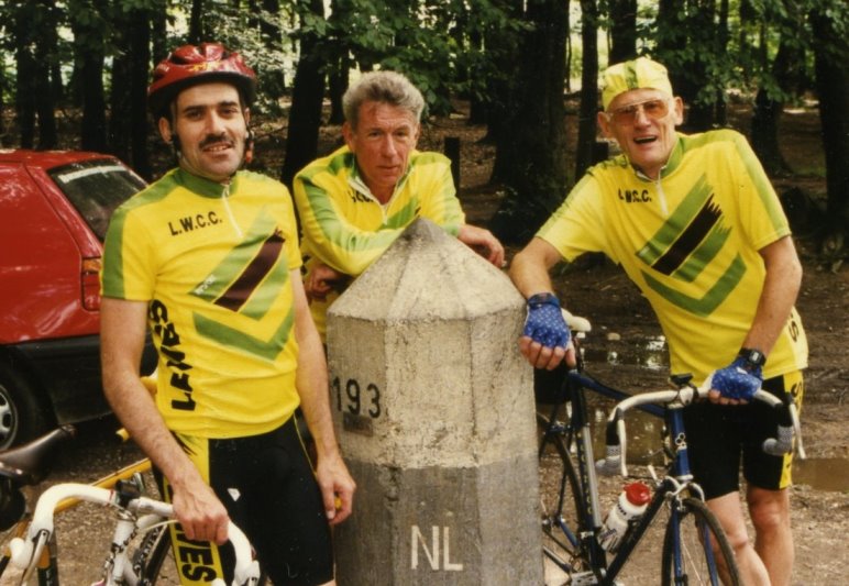 Holland 1996, Mick, Peter Baker & Horry Hemsley.