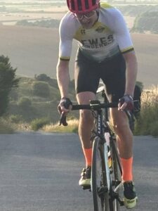 Lewes Wanderers rider competing in a race