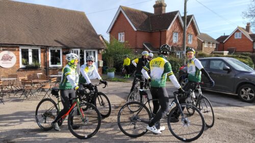Club Ride to Edie's Kitchen, Borde Hill