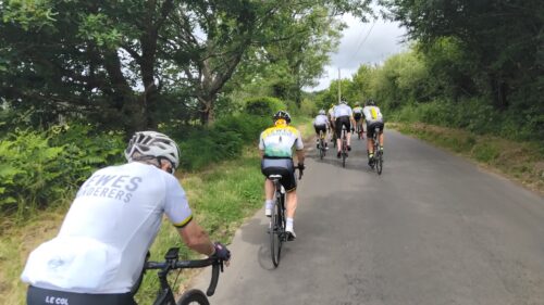 Club Ride to Tulleys, Turners Green