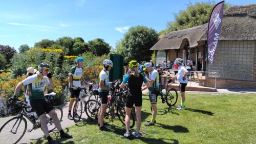 Club Ride to Cadence, Helen Gardens, Eastbourne